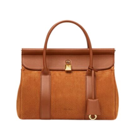 LORO PIANA LOOM BAG L25 BON TON BROWN