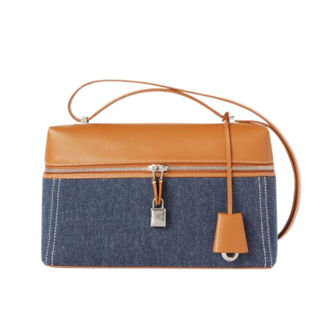 1 LORO PIANA EXTRA BAG L27 SURGE BLUE