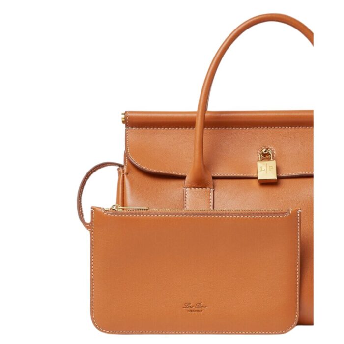LORO PIANA LOOM BAG L25 WARM TAN