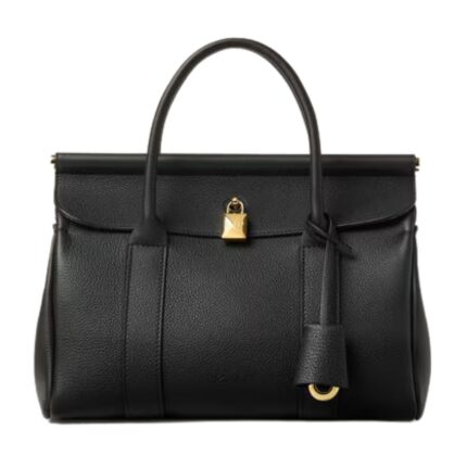 LORO PIANA LOOM BAG L25 BLACK