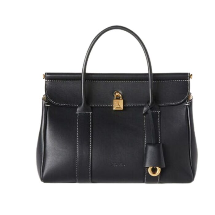 LORO PIANA LOOM BAG L25 SMOKED CARAMEL