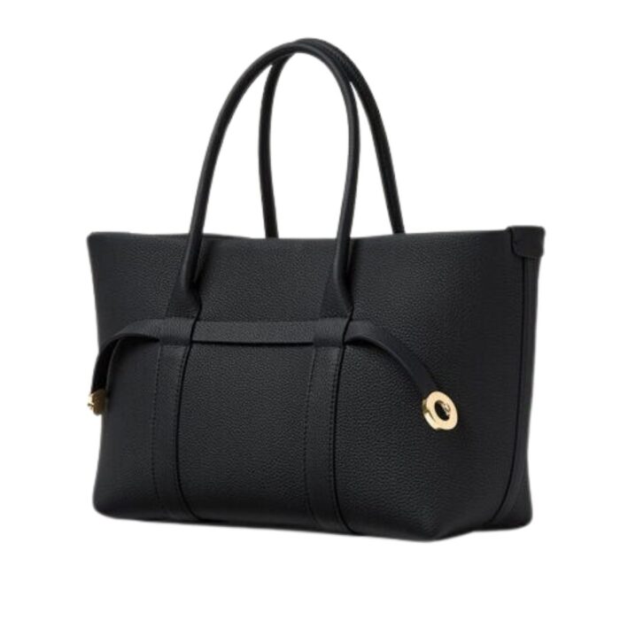 LORO PIANA SMALL GHIERA SHOPPER BLUE NAVY