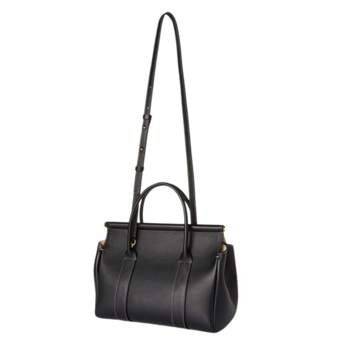 LORO PIANA LOOM BAG L25 BLACK