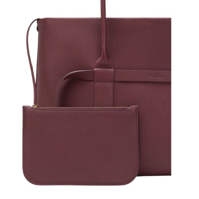 LORO PIANA LARGE GHIERA SHOPPER AZUKI BEANS