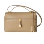 LORO PIANA EXTRA BAG L27 DEEP KUMMEL-SUN GOLD