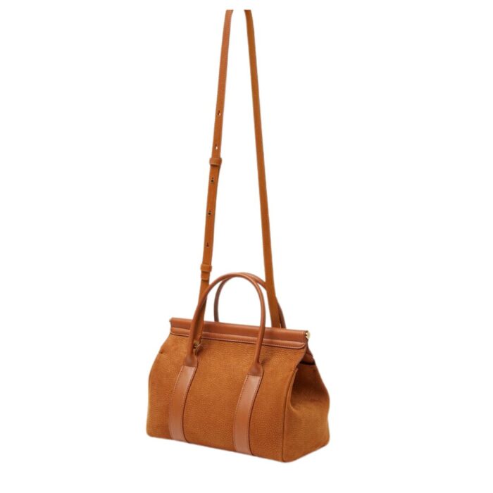 LORO PIANA LOOM BAG L25 BON TON BROWN