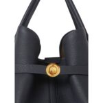 LORO PIANA LARGE GHIERA SHOPPER BLUE NAVY