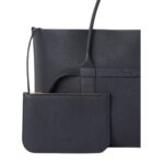 LORO PIANA LARGE GHIERA SHOPPER BLUE NAVY