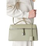 LORO PIANA EXTRA BAG L27 LIGHT WASABI