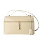 LORO PIANA EXTRA BAG L27 DEEP KUMMEL-SUN GOLD