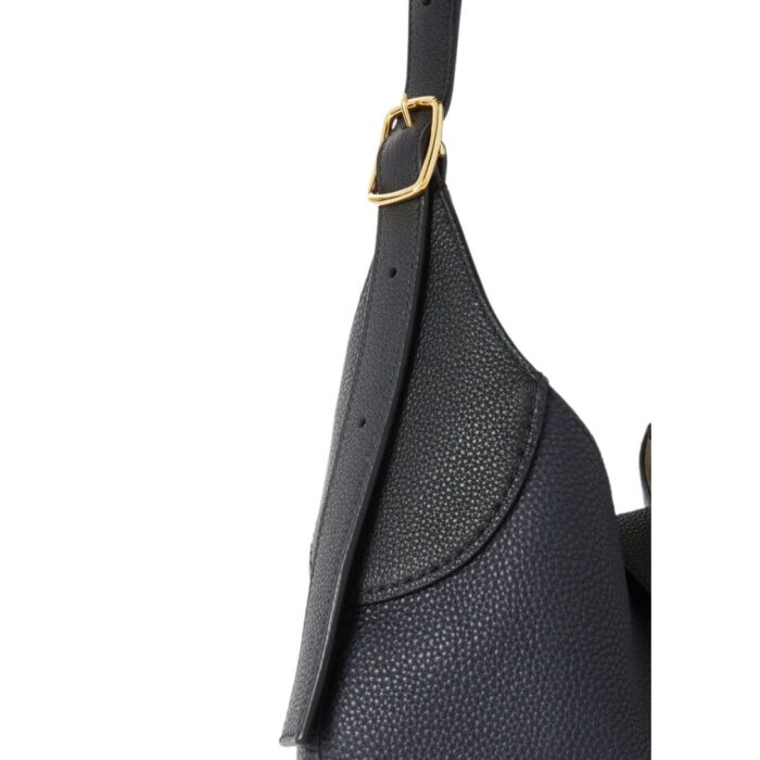 LORO PIANA MEDIUM BOBBIN BAG BLUE NAVY-BLACK