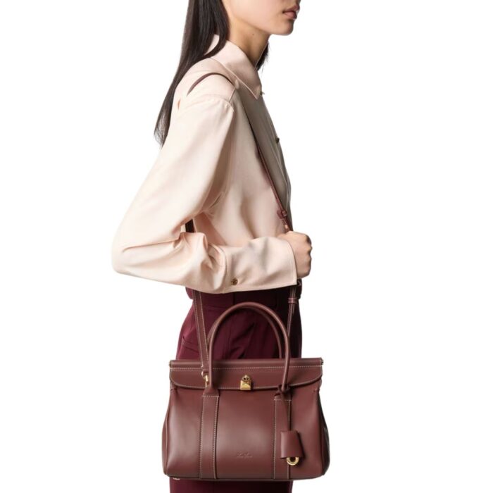LORO PIANA LOOM BAG L25 SMOKED CARAMEL