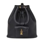 LORO PIANA EXTRA DRAWSTRING BACKPACK L27 WHISPER WHITE