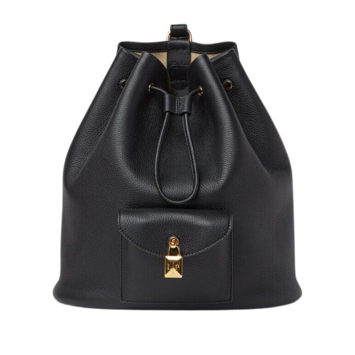 LORO PIANA EXTRA DRAWSTRING BACKPACK L27 WHISPER WHITE