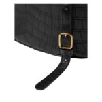 LORO PIANA EXTRA DRAWSTRING BACKPACK L27 BLACK