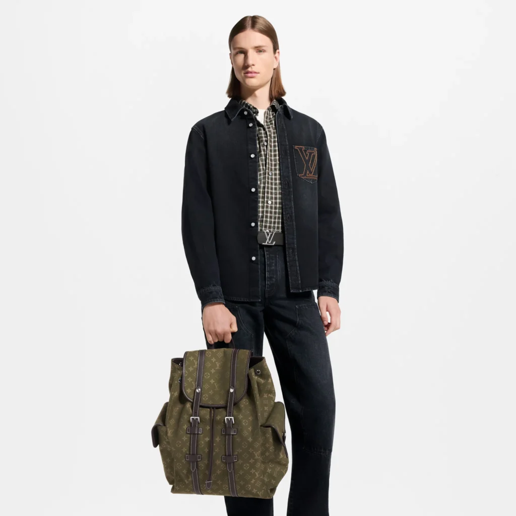 Authentic Louis Vuitton new in bags for men — Soft Trunk in Monogram Eclipse, District PM in Damier Graphite and Keepall 45 in Monogram canvas, recently authenticated at The Authentic Bags