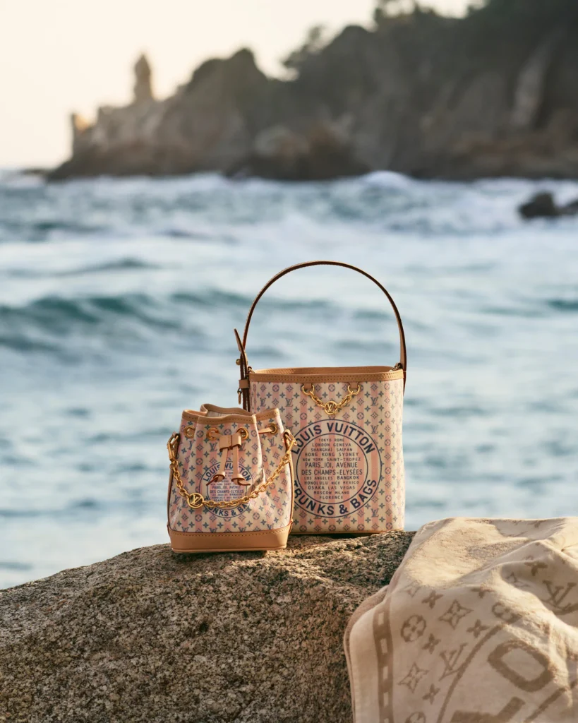 Authentic Louis Vuitton new in bags for women — Neverfull MM in Monogram canvas, Pochette Métis in Monogram Empreinte and Alma BB in Damier Ébène, recently authenticated at The Authentic Bags